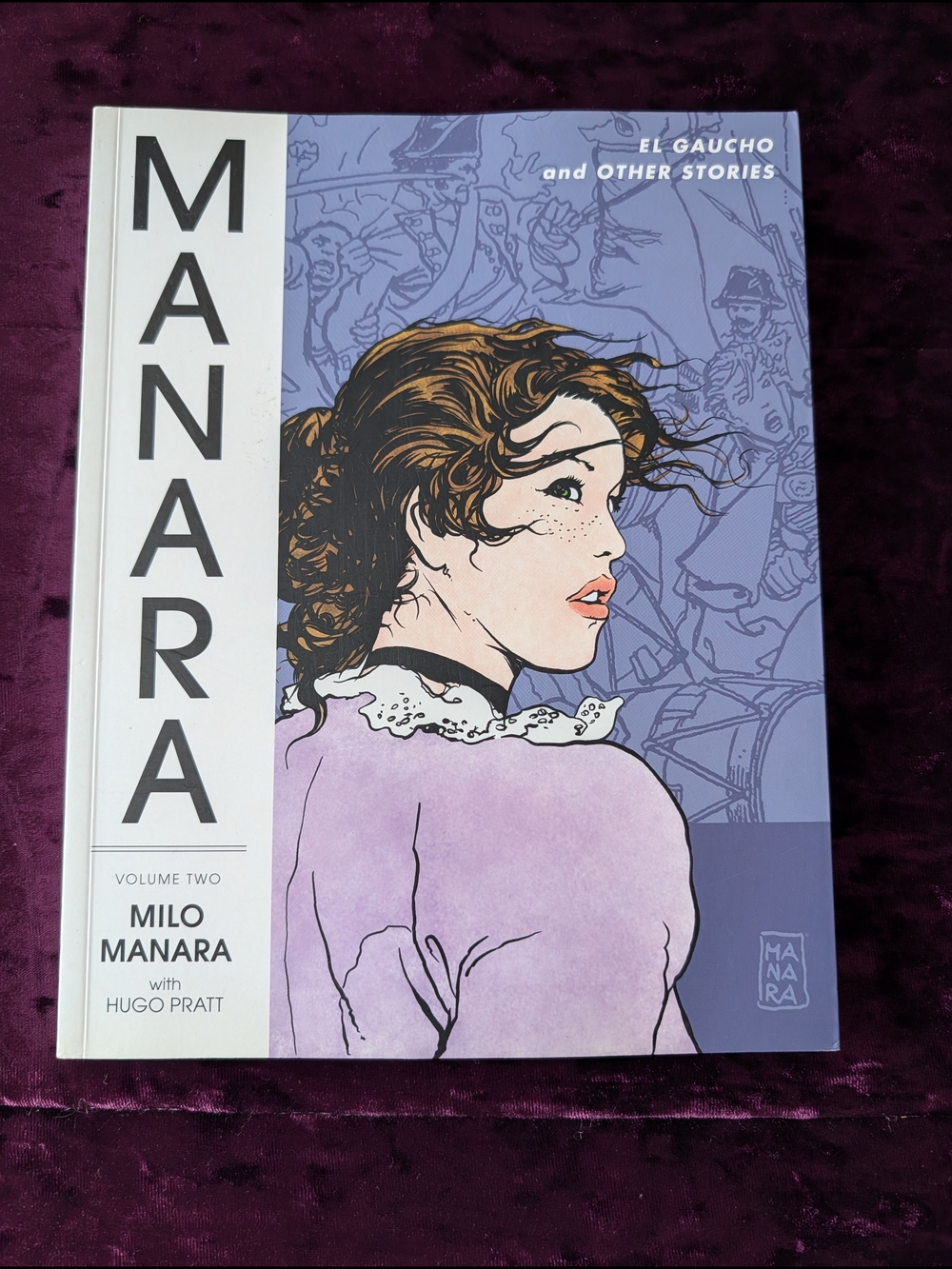 Milo Manara Volume Two: El Gaucho and Other Stories - Purple Cover